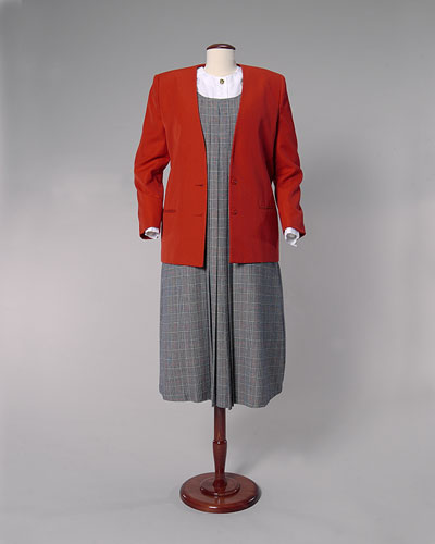 Maternity Jumpers on Maternity Business Outfit  1988  Wool Plaid Jumper  Red Wool Jacket