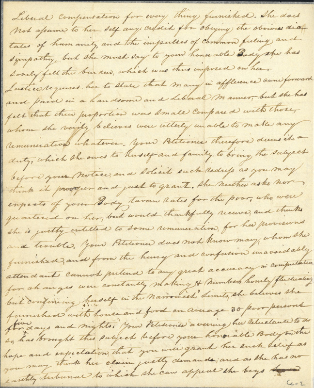Petition of Mary B. Powell - page 2