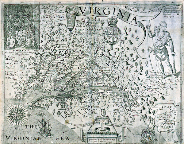 Virginia Map 1627