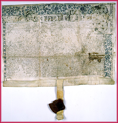 Charles I.  Commission to Sir Francis Wyatt,  Governor of the Royal Colony of Virginia