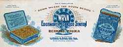 WRVA Edgeworth Tobacco Station Letterhead