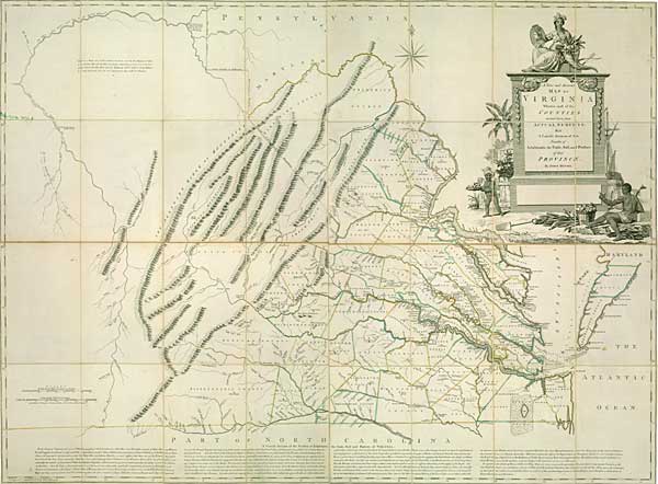 Map Of Pennsylvania Colony. A New and Accurate Map of