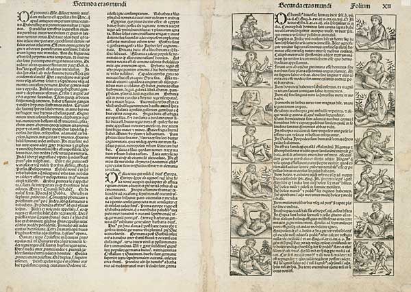Folio XII title from Nuremberg Chronicle