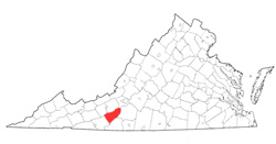 Image depicting location of Floyd County