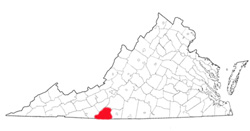 Image depicting location of Patrick County