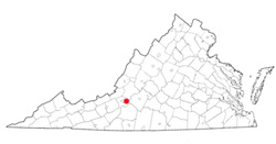 Image depicting location of Roanoke, City of
