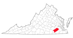 Image depicting location of Sussex County