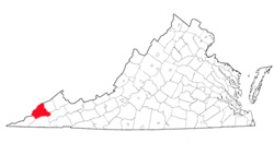 Image depicting location of Wise County