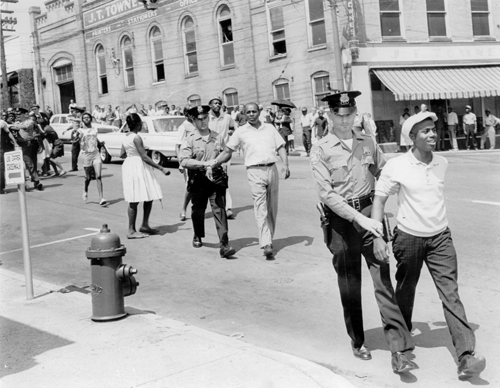 Arrest of Civil Rights Demonstrators in Danville, Virginia, June 1963