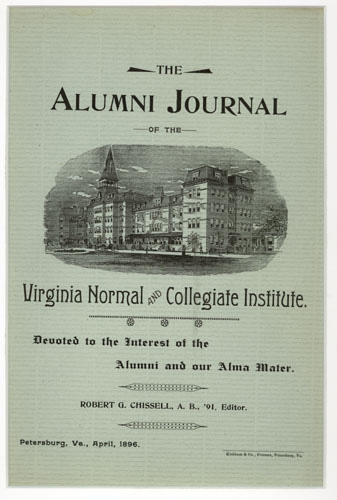 The Alumni Journal of the Virginia Normal and Collegiate Institute