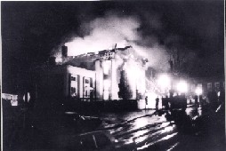Botetourt County Courthouse fire December 15, 1970