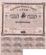 Confederate States of America Loan certificate