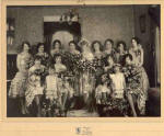 Bride and attendants