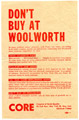 "Don't buy at Woolworth," Broadside. Date: ca. 1962 Collection: Virginia Historical Society.
