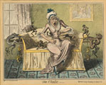 George Cruikshank, "The Cholic" Date: February 12, 1819 Collection: Historical Collection & Services, Claude Moore Health Sciences Library, University of Virginia.