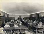 Students in Trinkle Library. Date: 1943 Collection: University of Mary Washington
