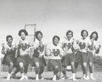 Virginia Union University Cheerleaders, ca. 1960s. Collection: Virginia Union University