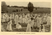 At Work in the School Gardens View Book, State Normal School, Fredericksburg, Virginia Date: c. 1919 Collection: Special Collections, Simpson Library, University of Mary Washington, Fredericksburg, Virginia