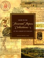 Guide to the Personal Papers Collections at the Library of Virginia Book Cover