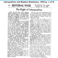 Interposition and Massive Resistance_1955.pdf