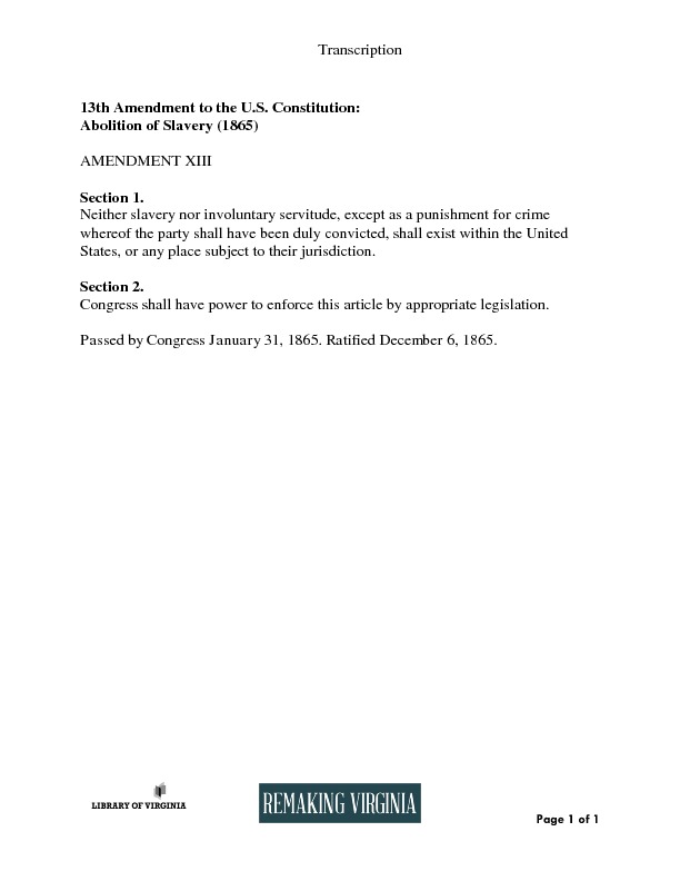 13th Amendment_Transcription.pdf 13th Amendment_Transcription.pdf
