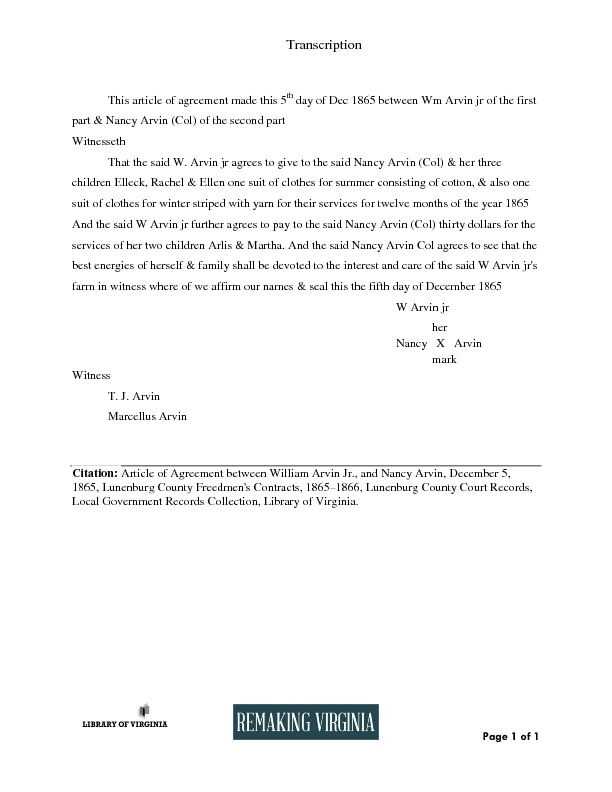 William Arvin agreement_1865_transcription_15_0732_005.pdf William Arvin agreement_1865_transcription_15_0732_005.pdf