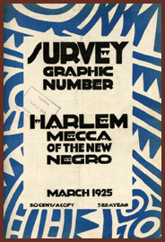Cover Survey, March 1925. [Harlem Mecca of the New Negro]