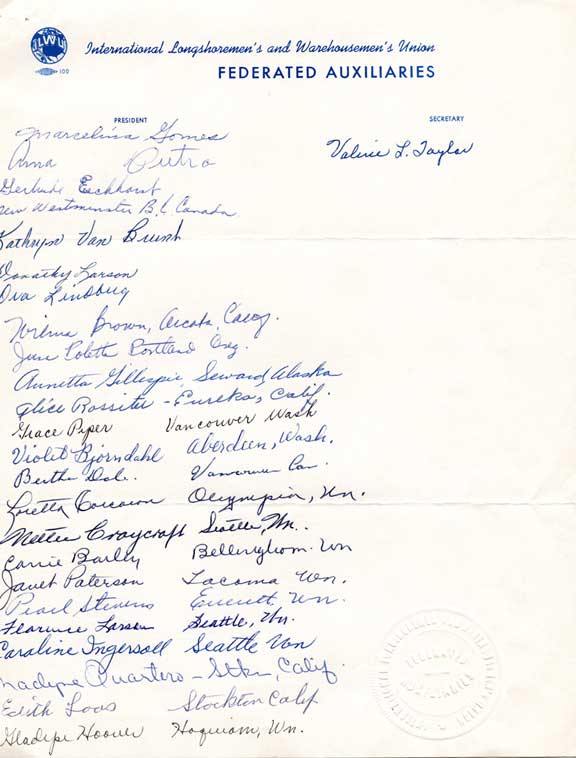 "Depriving any person of an education when facilities are available is a disgrace to a so-called democratic people." Letter from International Longshoremen’s and Warehousemen’s Union Federated Auxiliaries, Oregon, to Governor James Lindsay Almond, Richmond.  June 23, 1961.
