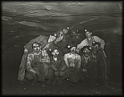 Miners in No. 2 Mine, Jewell Ridge, Tazewell Virginia