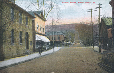 Street Scene, Pocahontas, Va.