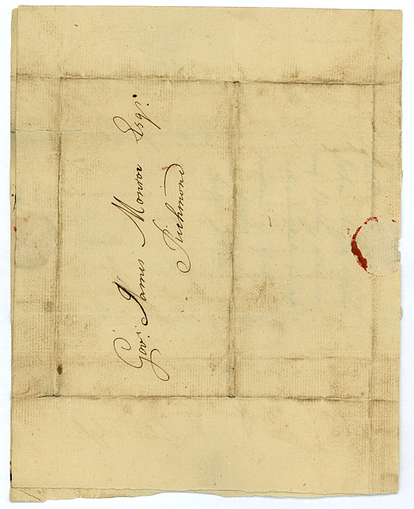 Petition of Solomon to Governor James Monroe