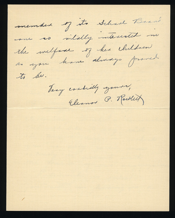 image of letter page 2