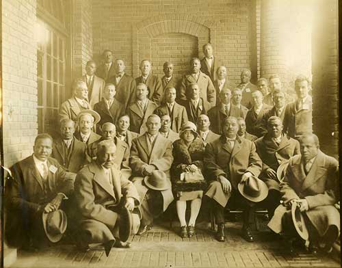 Image of group at Negro Contractors Conference