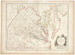 'Carte de la Virginie et du Maryland Dresee 1793