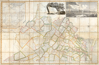 1807 Map of Virginia
