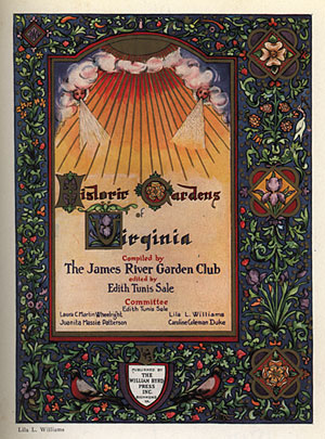 Pleasure in the Garden - A Landscape Exhibit at the Library of Virginia