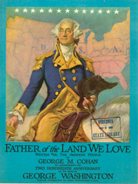 Cover of pamphlet "Father of the Land We Love"