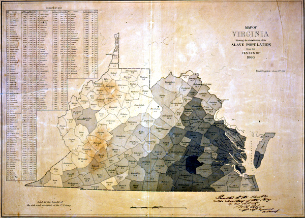 Virginia Slave Population