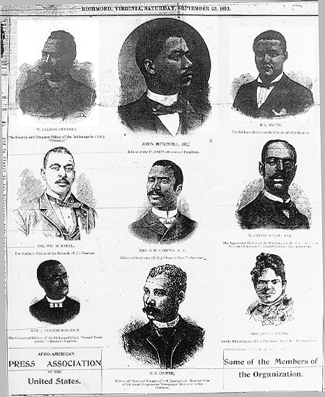 images of members including Mitchell