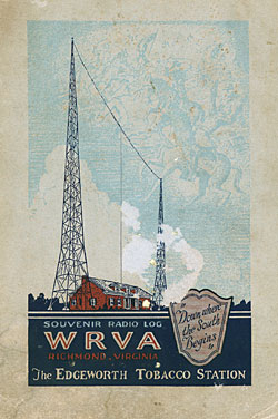 Souvenir Radio Log WRVA
