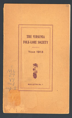 The Virginia Folk-Lore Society