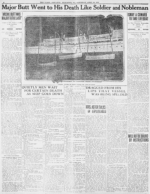 <em>Times-Dispatch</em>; April 20, 1912