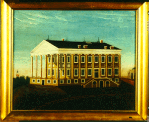State Capitol oil painting