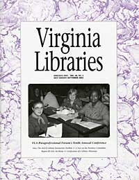 Cover of Virginia Libraries