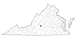 Image depicting location of Lynchburg, City of