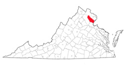 Image depicting location of Prince William County