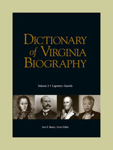 Volume 3 of the Dictionary of Virginia Biography