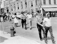 Arrest of Civil Rights Demonstrators in Danville, Virginia, June 1963 (Picture Collection)