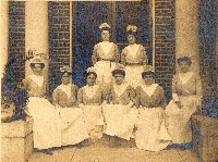 The Nursing School Class of 1908 (UVA Health Sciences Library)