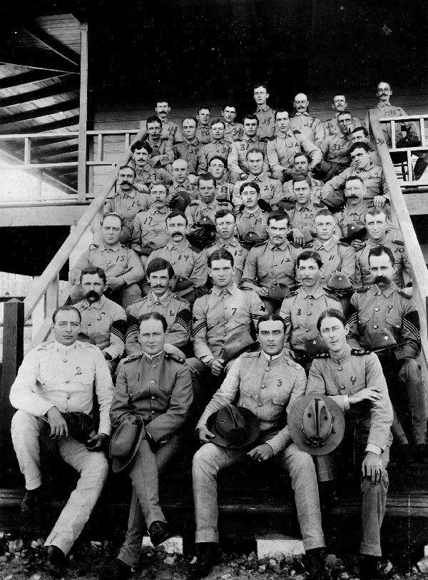 Hospital Corps, Camp Columbia, Cuba, 1900